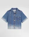 Dolce & Gabbana Short-sleeved Denim Shirt