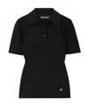 Dolce & Gabbana Short-sleeved Polo Shirt In Black