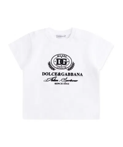 Dolce & Gabbana Short-sleeved T-shirt In White