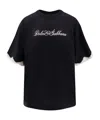 Dolce & Gabbana Jersey T-shirt With Embroidery In Black