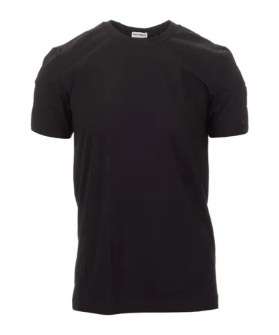 Dolce & Gabbana Short-sleeved T-shirt In Black