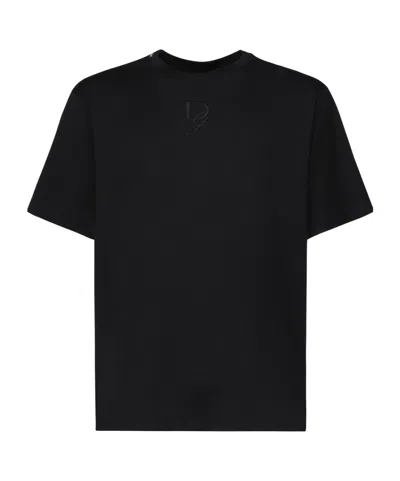 DOLCE & GABBANA DOLCE  GABBANA LOGO EMBROIDERED CREWNECK T-SHIRT