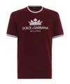 Dolce & Gabbana Short-sleeved T-shirt In Brown