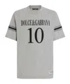 Dolce & Gabbana Short-sleeved T-shirt In Gray