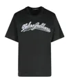 Dolce & Gabbana Men Short Sleeve T-shirt With Logo In Black