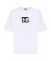Dolce & Gabbana Bold Logo Print Crewneck T-shirt In White