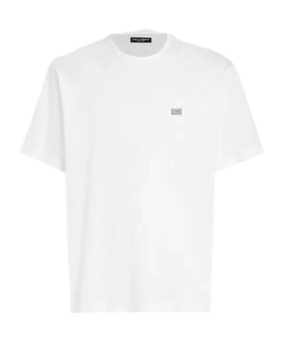 Dolce & Gabbana Short-sleeved T-shirt In White