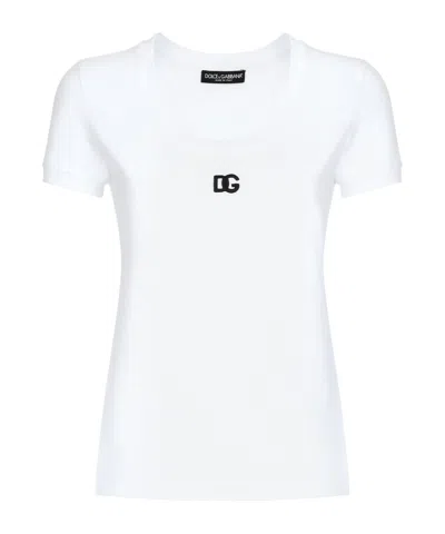 Dolce & Gabbana Logo T-shirt In White