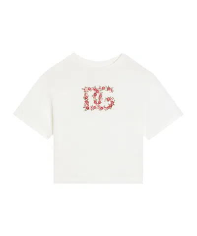 Dolce & Gabbana Short-sleeved T-shirt In White