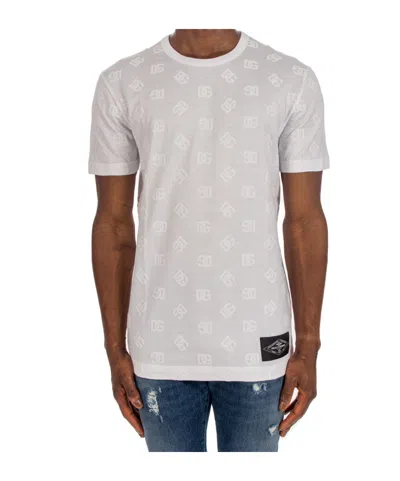 Dolce & Gabbana Short-sleeved T-shirt In White