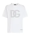 Dolce & Gabbana White Dg Logo T-shirt In White