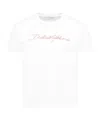 Dolce & Gabbana Short-sleeved T-shirt In White