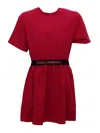 Dolce & Gabbana Short Sleeves Dress In Red