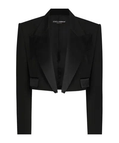 DOLCE & GABBANA CROPPED BLAZER
