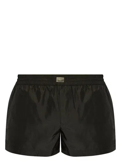 DOLCE & GABBANA DOLCE & GABBANA SHORT SWIM TRUNKS WITH TAG