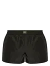 Dolce & Gabbana Men Short Swim Trunks With Tag In Black