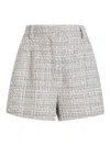 Dolce & Gabbana Tweed Shorts In Gris