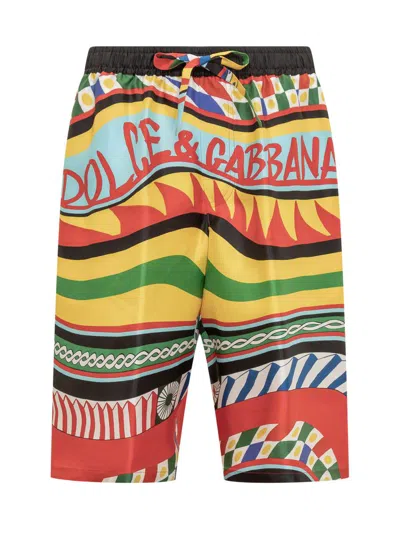 DOLCE & GABBANA DOLCE & GABBANA SHORT WITH DRAWSTRING