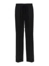 Dolce & Gabbana Elastic Waistband Cuffed Hem Trousers