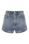 Dolce & Gabbana Denim Shorts With Back Pockets And Belt Loops In Blue