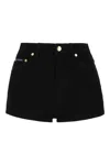 Dolce & Gabbana Logo Plaque High-waist Denim Shorts