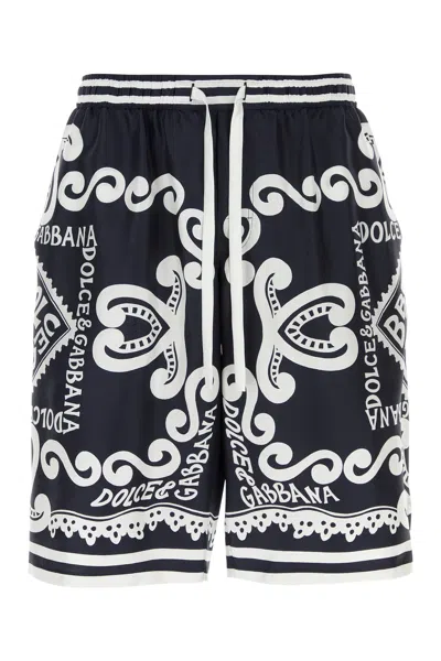 Dolce & Gabbana Shorts-52 Nd  Male In Black