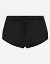 Dolce & Gabbana Satin Shorts In ブラック