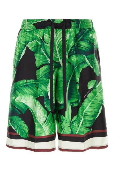 Dolce & Gabbana Shorts In Bananofnero