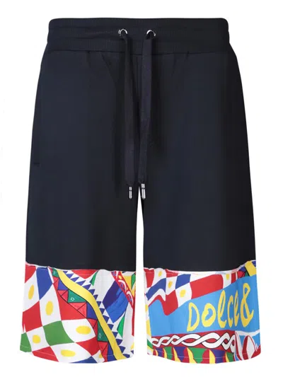 Dolce & Gabbana "carretto" Shorts In Black