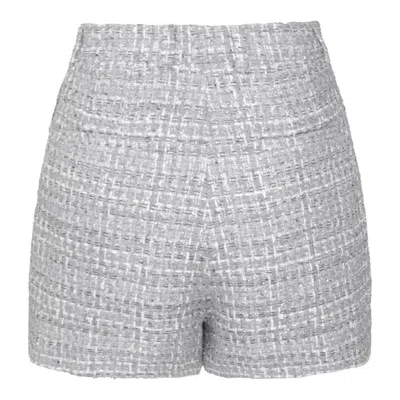 DOLCE & GABBANA DOLCE & GABBANA GREY COTTON SHORTS