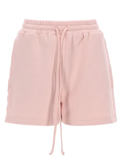 Dolce & Gabbana Shorts Con Logo E Coulisse In Pink