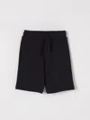 Dolce & Gabbana Kids' Drawstring Cotton Shorts In Blue