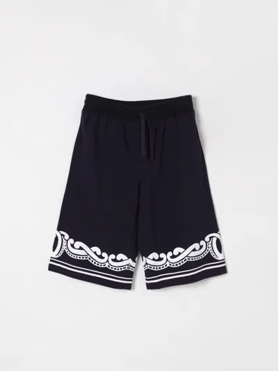 Dolce & Gabbana Shorts  Kids Color Blue