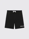 Dolce & Gabbana Logo-embroidered Track Shorts In Blue