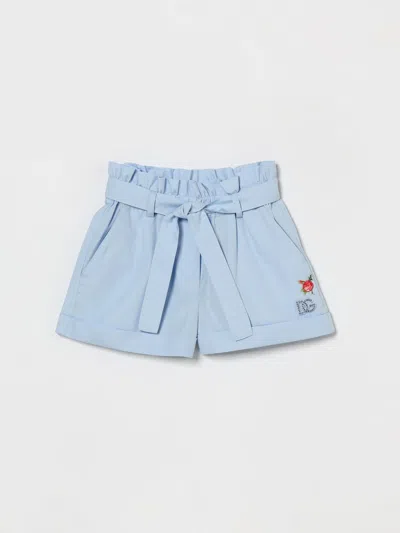 Dolce & Gabbana Shorts  Kids Color Blue