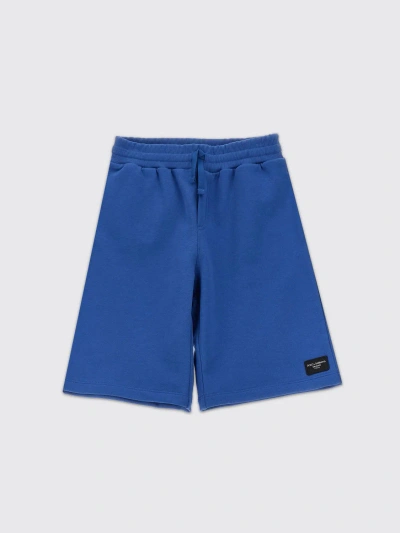 Dolce & Gabbana Shorts  Kids Color Blue