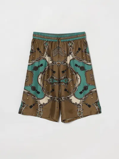 Dolce & Gabbana Shorts  Kids Color Green In Brown