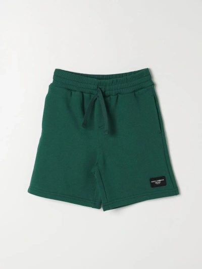 Dolce & Gabbana Kids' 短裤  儿童 颜色 绿色 In Green