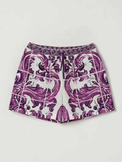 Dolce & Gabbana Shorts  Kids Color Violet In Purple