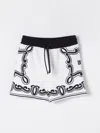 Dolce & Gabbana Boys Bandana Print Bermuda Shorts In White