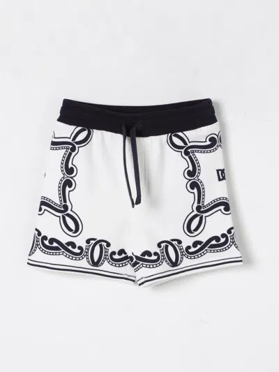 DOLCE & GABBANA SHORTS DOLCE & GABBANA KIDS COLOR WHITE,G50638001