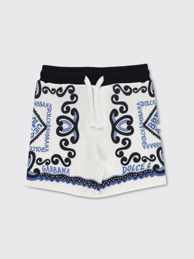 Dolce & Gabbana Babies' Shorts  Kids Color White
