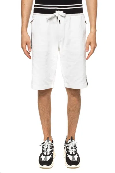 Pre-owned Dolce & Gabbana Shorts, High End Designer Men's Wear (gywuat) In White