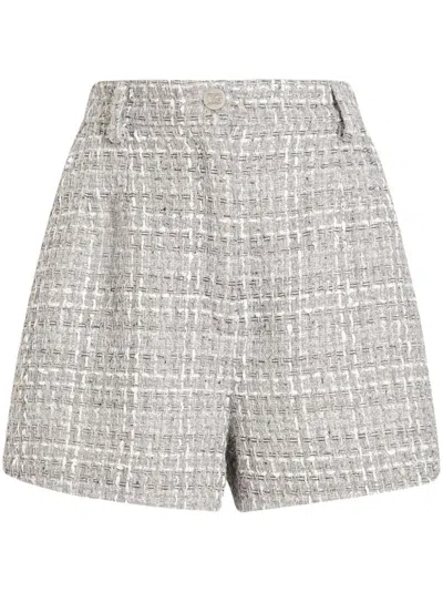 DOLCE & GABBANA SHORTS IN BOUCLE LAME