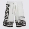 Dolce & Gabbana Majolica-print Knee Length Bermuda Shorts With Side And Back Pockets In Multi