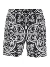 Dolce & Gabbana Majolica-print Canvas Medium Boxer Shorts