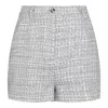 Dolce & Gabbana Shorts Quadri Check In Gray