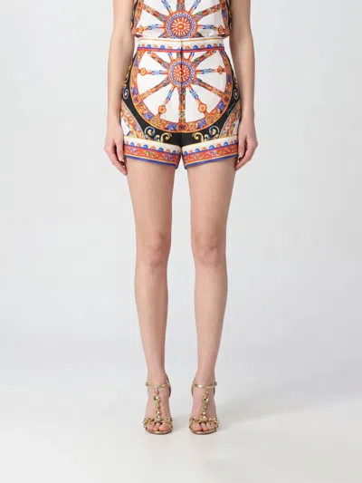 Dolce & Gabbana Shorts Woman Color Black In Multi