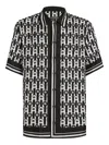 Dolce & Gabbana Personalized Wardrobe Shirt With Chest Pocket In Black