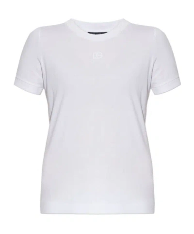 Dolce & Gabbana Short-sleeved T-shirt In White